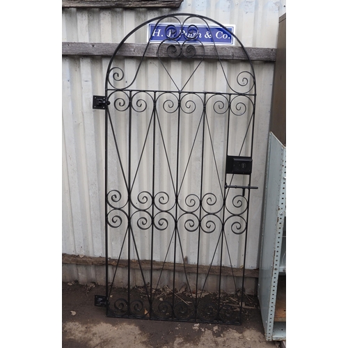 397 - Metal pedestrian gate 3ft