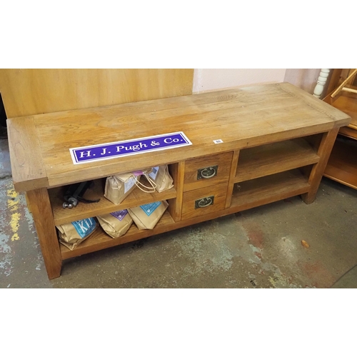 80 - Hardwood tv stand 61