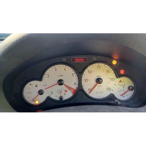 344 - Peugeot 206 GTI, 1997cc, 2000. Unmodified. Stored in a container since 2019. 99,000 miles showing. V... 