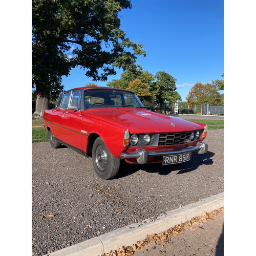 352 - Rover 2200 TC 4 door saloon. 1977, 2204cc, Runs & drives, Requires a new battery, Reg RNR 851R, V5, ... 