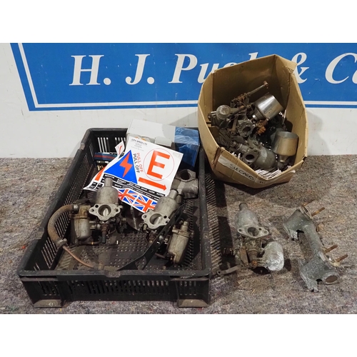 411 - Assorted carburettors to include SU to fit MG