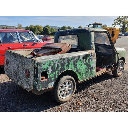 351 - Morris Mini pick up Mk1, believed 1965. LHD, Canadian import. Vin no. M-AW4L-284501, Engine no. 99H6... 