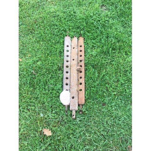 139 - 2- Ferguson 9 hole drawbars