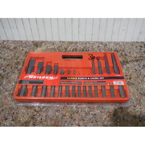 470 - 14pc Punch and chisel set