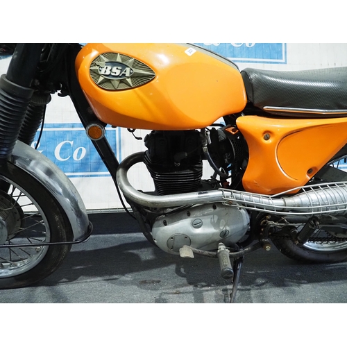 850 - BSA B25 motorcycle. 1969. Frame No. DC14629B2555. C/w Nova docs