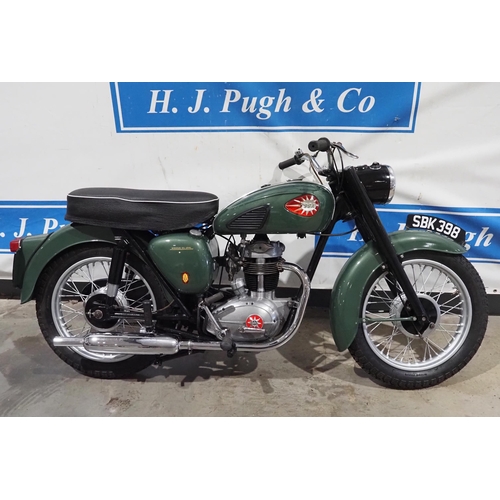 BSA C15 motorcycle. 1959. 250cc. Frame No. C15.3669 Engine No. C15 3693 ...