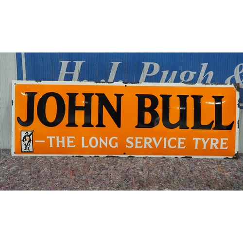 1032 - Enamel sign Convex- John Bull 36