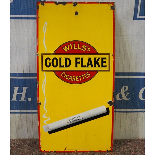 1049 - Enamel sign- Gold Flake Cigarettes 36