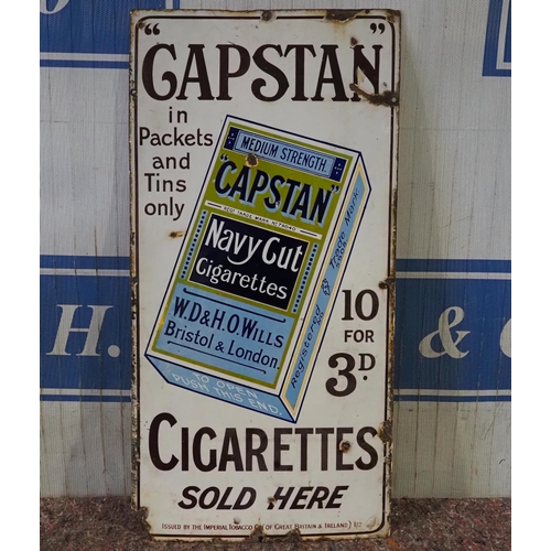 1088 - Enamel sign - Capstan Navy Cut Cigarettes 36