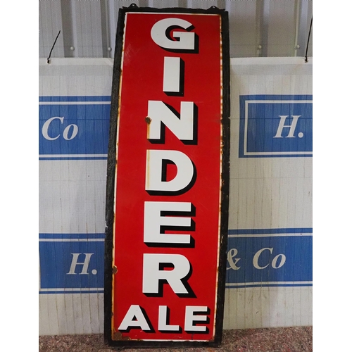 1105 - Enamel sign - Ginder Ale 60