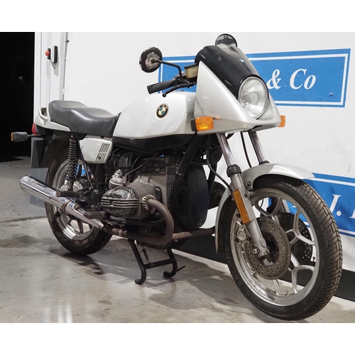 BMW R65LS motorcycle, 1982. 650cc. Frame no. 6351353 Engine no