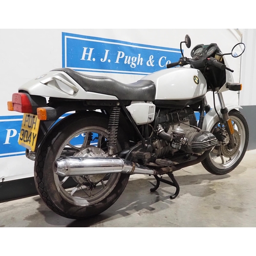 BMW R65LS motorcycle, 1982. 650cc. Frame no. 6351353 Engine no