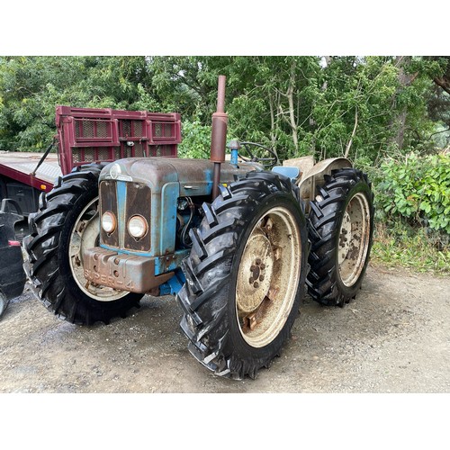 107 - County Super 4 tractor, 1964. In original condition, 4 WD conversion by County, based on the New Per...