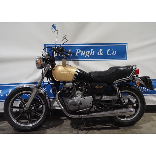 Yamaha XS 400 Special motorcycle. 1982. Frame No- 4G5-015159