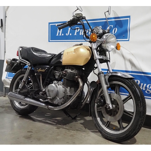 Yamaha XS 400 Special motorcycle. 1982. Frame No- 4G5-015159