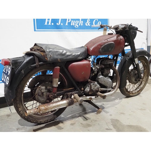 1063 - Arial VB motorcycle. 1955. 600cc. 
Frame No- HS750
Engine No- CB2982.
This machine was running 5 yea... 