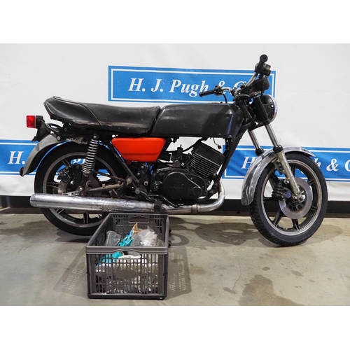 1070 - Yamaha RD250 motorcycle. 1979. 247cc
Frame No- 222089
Engine No- 222089
This bike been stored for ma... 
