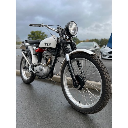 892 - BSA C15G Trials Bike. 1966. 
Matching engine and frame.  Runs and rides, lots of money spent. Needs ... 