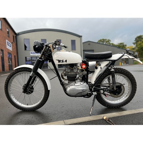 892 - BSA C15G Trials Bike. 1966. 
Matching engine and frame.  Runs and rides, lots of money spent. Needs ... 