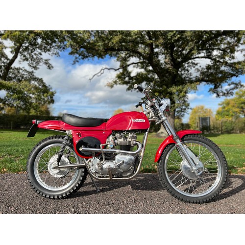 881 - Rickman Triumph 750cc trials motorcycle.
Frame No. GJ55913
Engine No. GJ55913
Newly built in 2022 wi... 