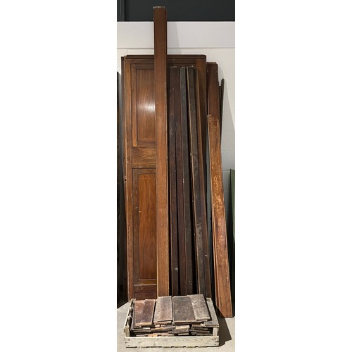 150A - Reclaimed oak boards & doors 102”x33”x2”