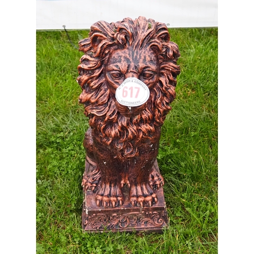 617 - Lion statue