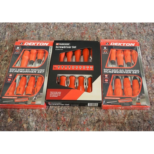 852 - 3 - Sets of screwdrivers