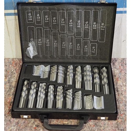 884 - 170 Piece HSS drill bit set