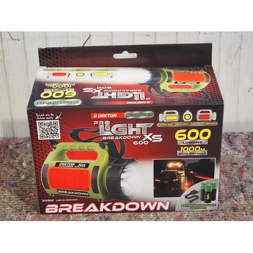 885 - Rechargeable breakdown torch