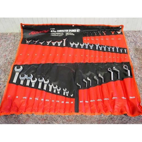 890 - 48 Piece spanner set