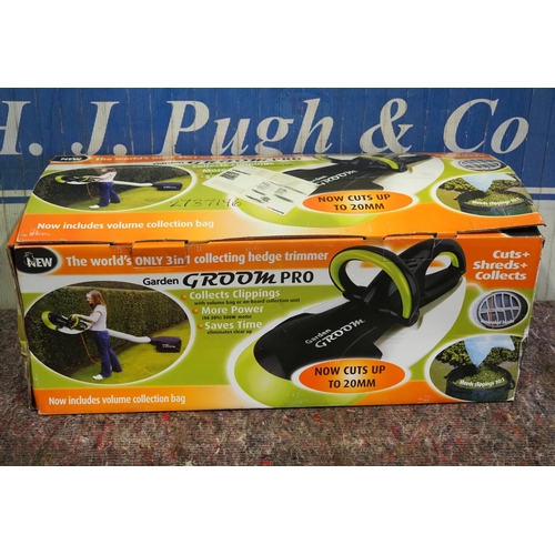 893 - Garden Groom Pro hedge cutter new in box