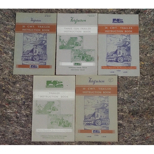 677 - Ferguson trailer instruction books -5