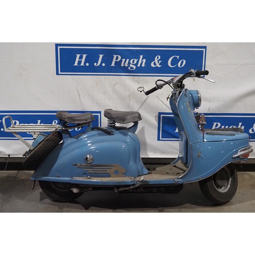 895 - Peugeot VQ59 Scooter. 1956. Runs and rides