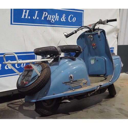 895 - Peugeot VQ59 Scooter. 1956. Runs and rides