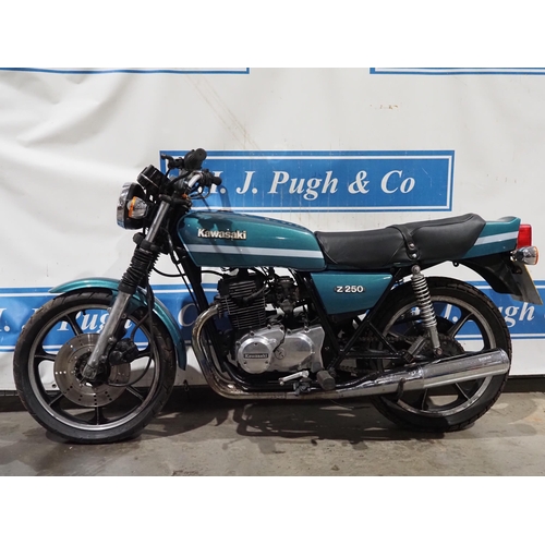 Kawasaki z250 store for sale