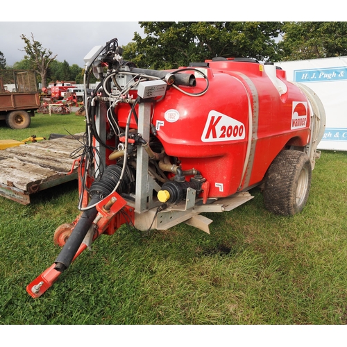 1448 - 2019 Wanner K2000 Orchard sprayer