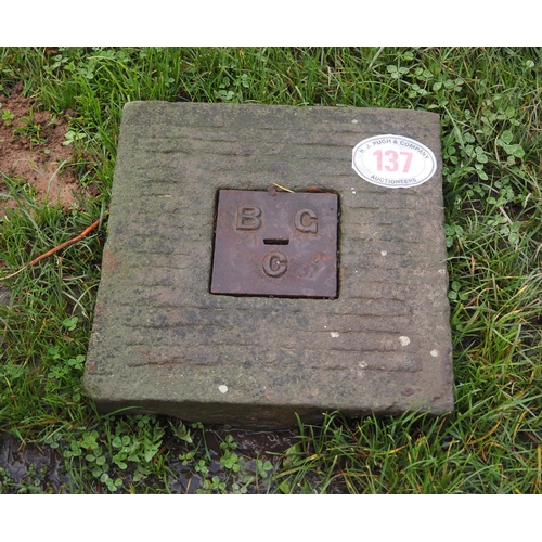 137 - Drain cover