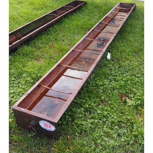 152 - Cast iron trough 10ft