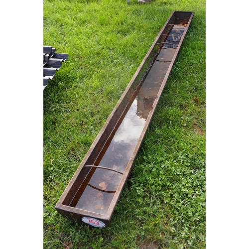 153 - Cast iron trough 10ft