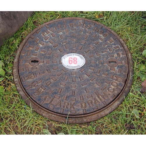 68 - Manhole cover