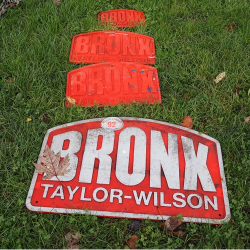 92 - Bronx aluminium signs- 4