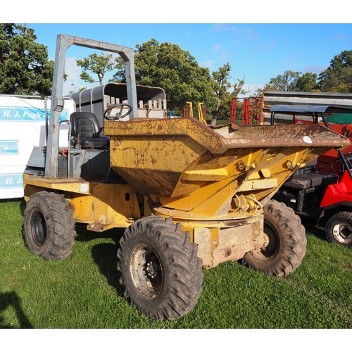 1394 - Benford Swivel skip 3 ton dumper