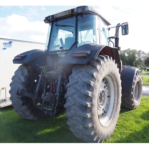 1396 - Massey Ferguson 8150 Dynashift tractor. Runs and drives. 7779 hours showing. Reg. R532 BKV