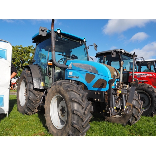 1410 - Landini Alpine 85 4WD tractor, with hydraulic front linkage. 3284 hours showing. Reg. VX12 HHT. V5, ... 