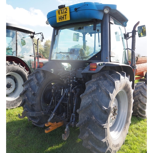 1410 - Landini Alpine 85 4WD tractor, with hydraulic front linkage. 3284 hours showing. Reg. VX12 HHT. V5, ... 