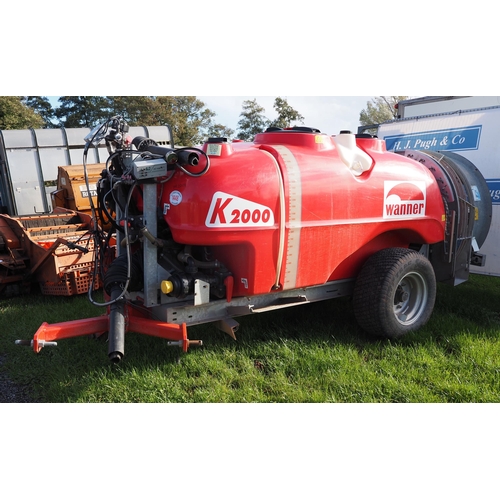 1448 - 2019 Wanner K2000 Orchard sprayer