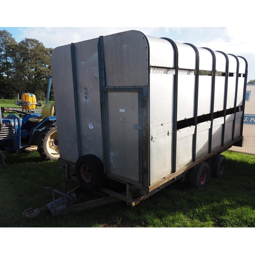 1451 - Stock trailer 12ft