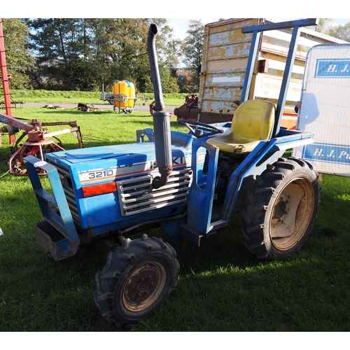 1452 - Iseki 3210 compact tractor 4WD. Key in office