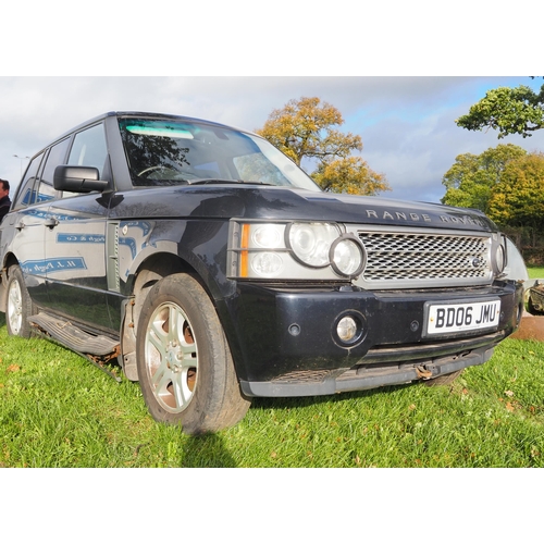 1697 - Range Rover, 2006. 2926cc. Reg. BD06 JMU. V5 and keys in office