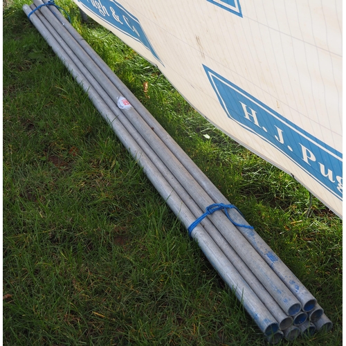 1165 - 10ft Aluminium scaffold tubes -10